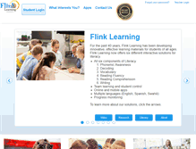 Tablet Screenshot of flinklearning.com